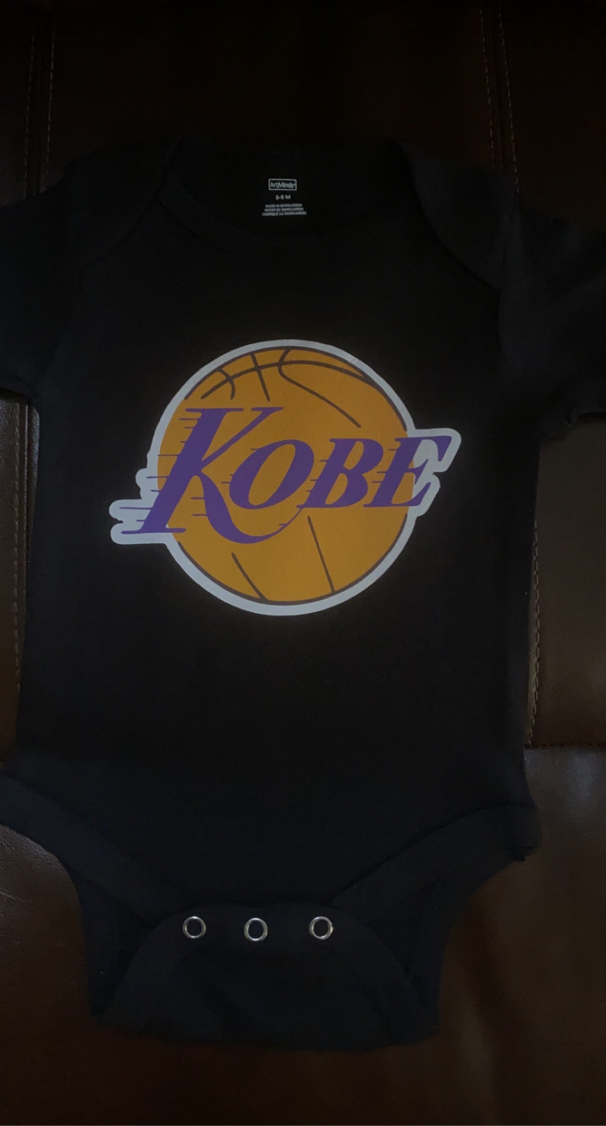 Kobe onesie