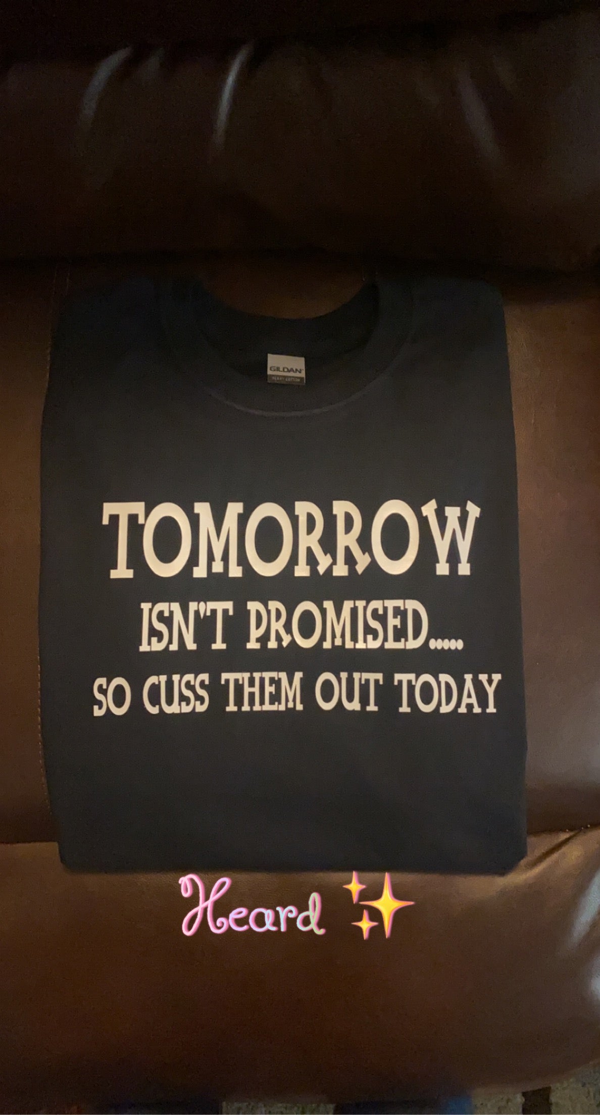 Tomorrow Isn’t Promised 💕