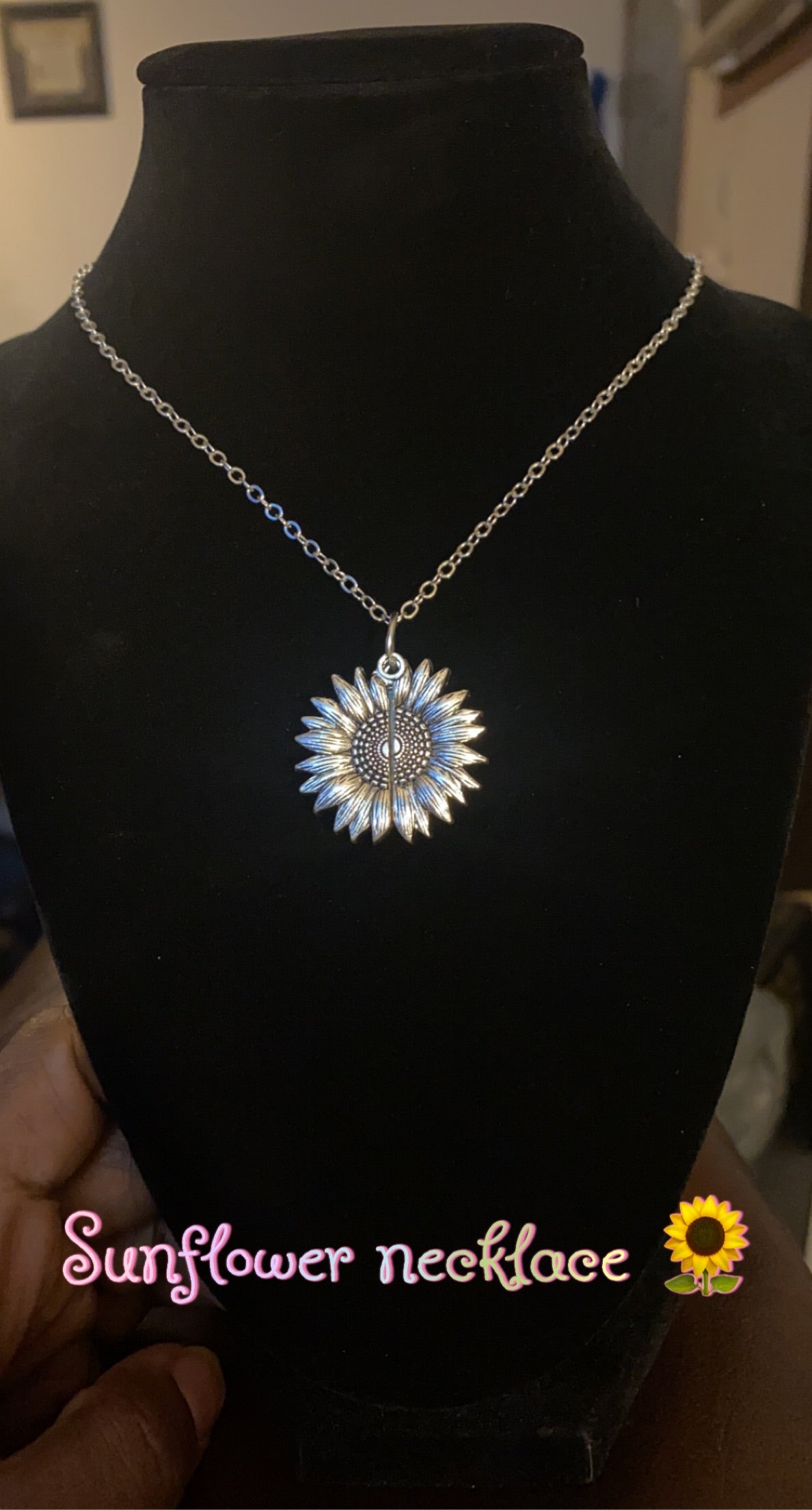 Sunflower Necklace