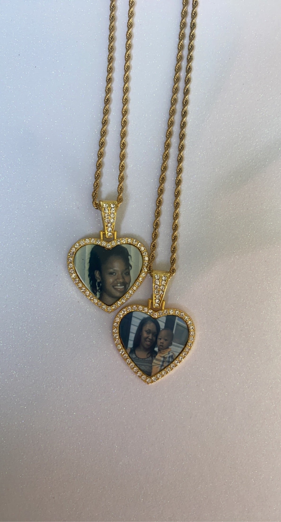 Bling Heart Necklace