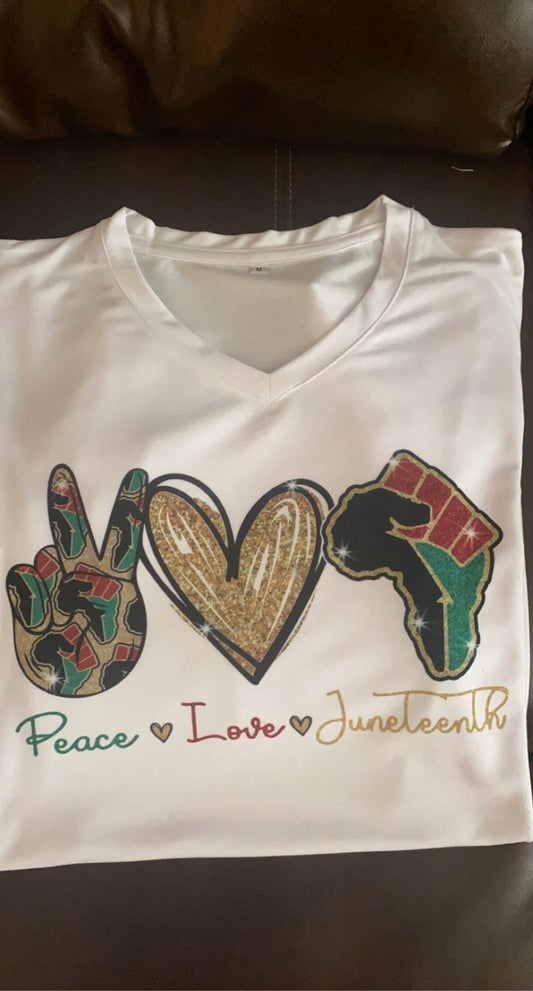 Peace Love Juneteenth